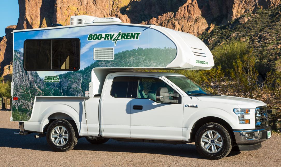 Cruise America fleet - Truck Camper T17