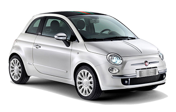 Fiat 500 - Coche de alquiler descapotable