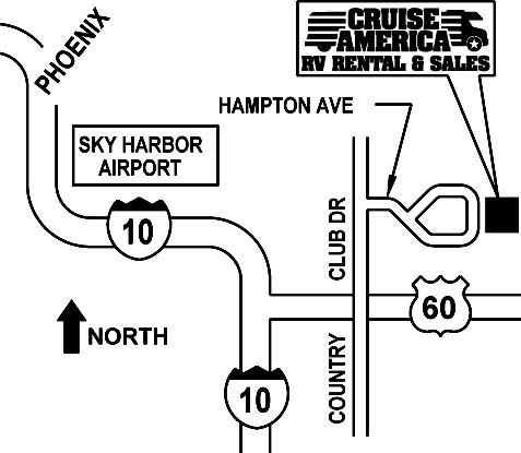 Cruise America locations - Phoenix