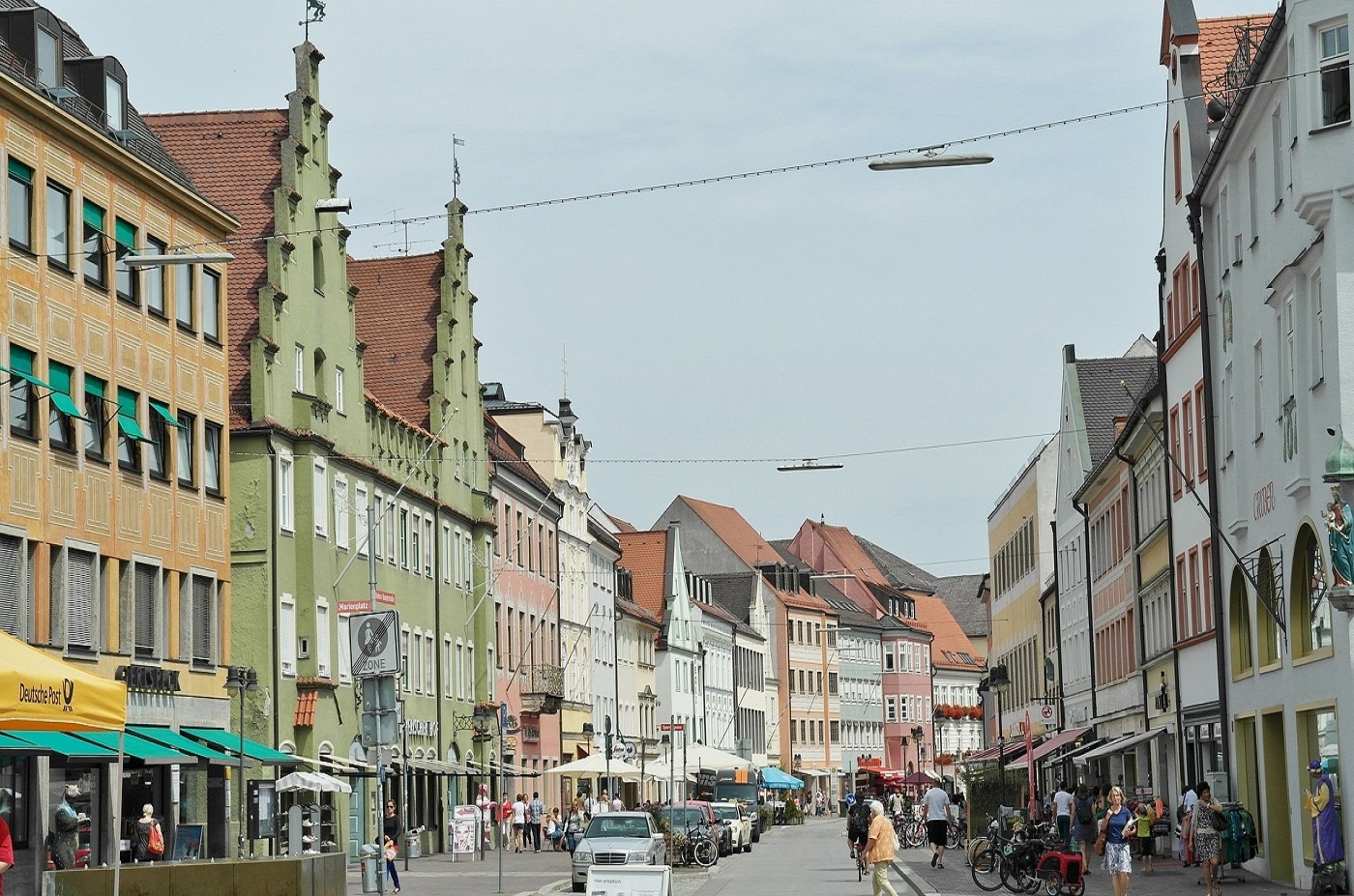 uta de los Biergarten, día 1: Freising
