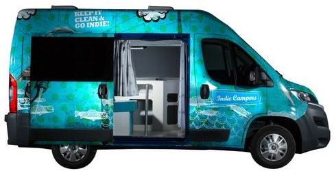 Sporty camper